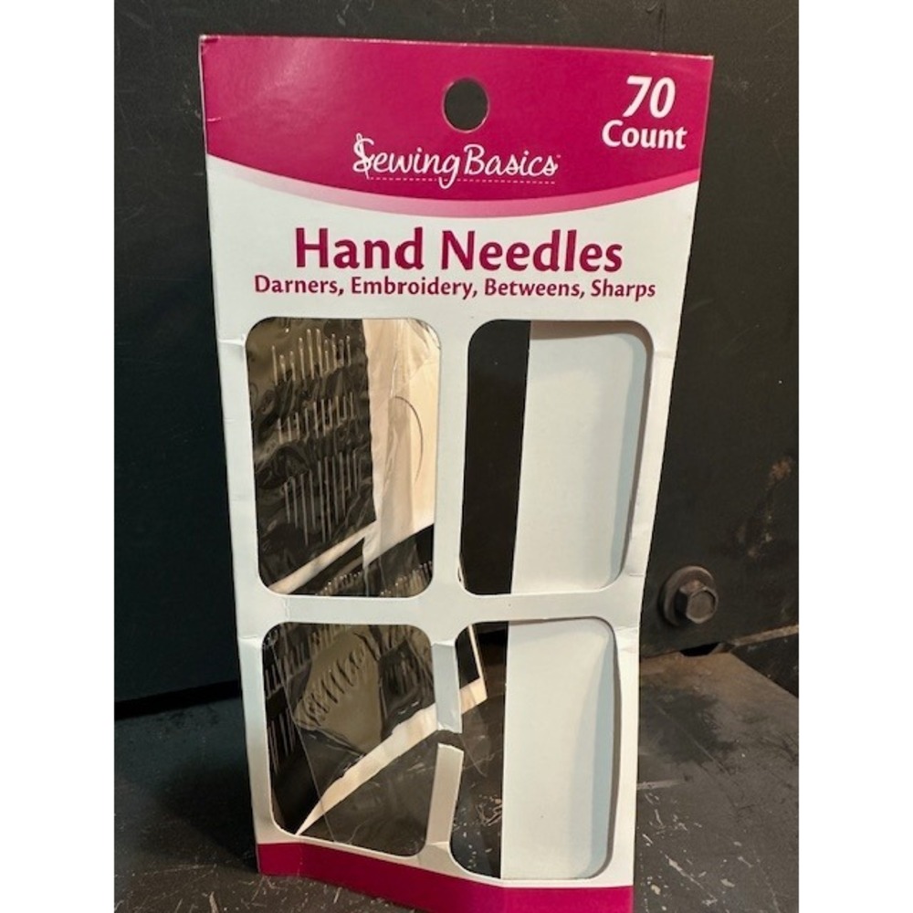 Sewing Basics Count Hand Needles Assorted Darners Embroidery Betweens Sharps